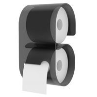 B-roll toiletrulleholder fra Neon Living - Smoke